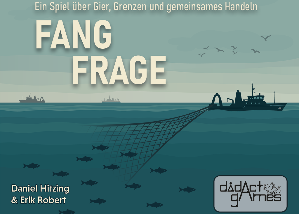 Mission Membran - Spieleschachtel Cover Bunte Illustration mit Zellen und Zuckermolekülen, Titel „Mission Membran“.